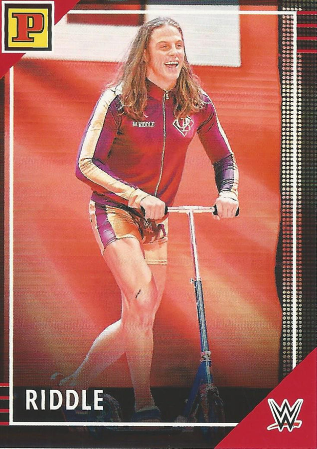 WWE Panini Debut Edition 2022 Matt Riddle #56 Red