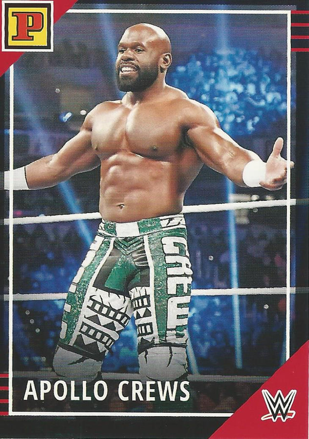 WWE Panini Debut Edition 2022 Apollo Crews #32 Red