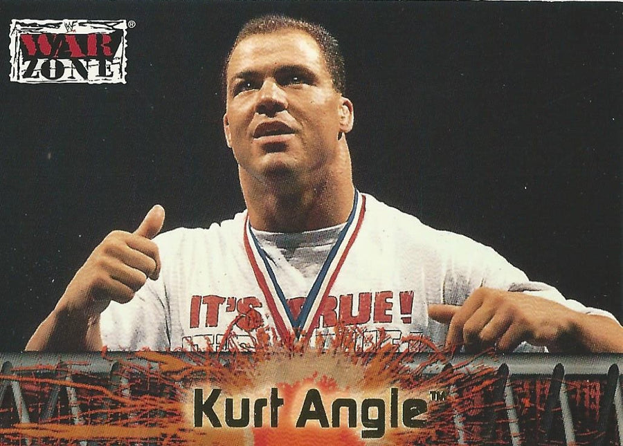 WWF Fleer Raw 2001 Kurt Angle #59