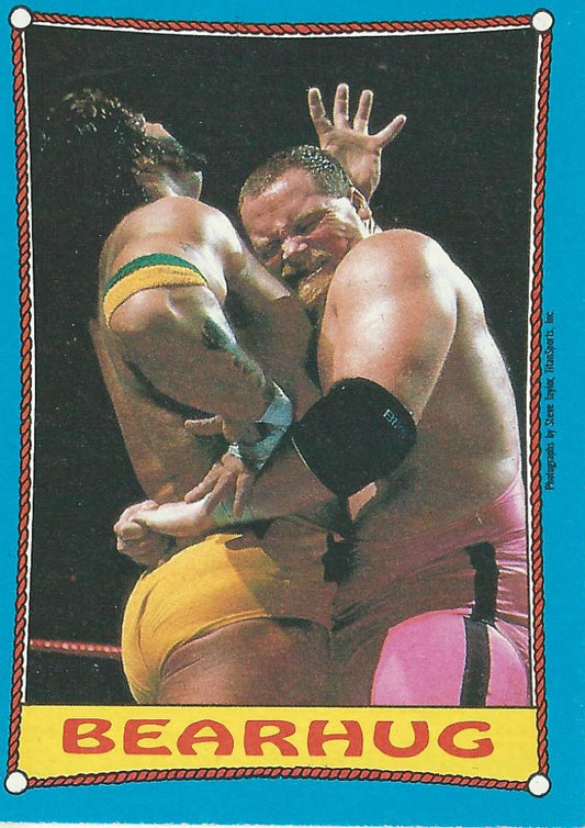 Topps WWF Wrestling Cards 1987 Jim Neidhart #59