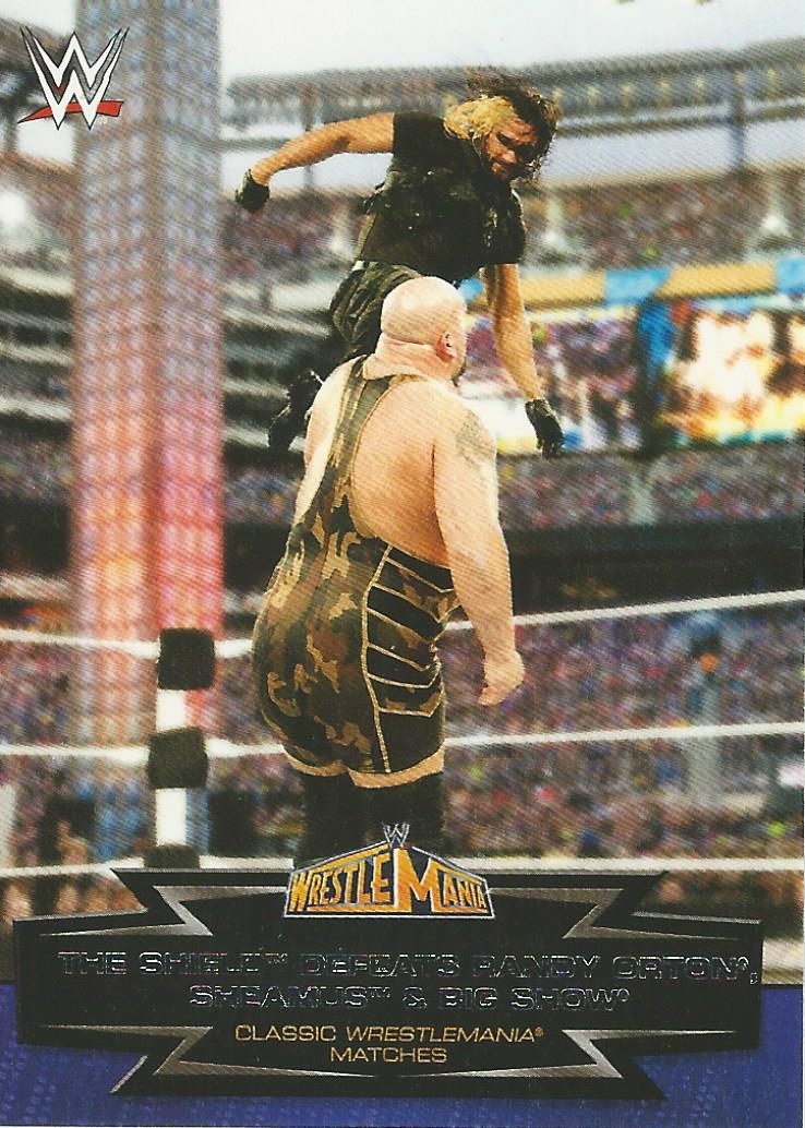 WWE Topps Road to Wrestlemania 2015 Seth Rollins 29 of 30 trading card PW Catalog