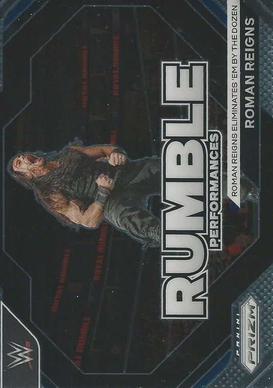 WWE Panini Prizm 2024 Rumble Performances Roman Reigns #11