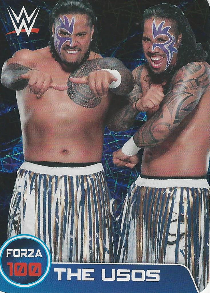 WWE Edibas Lamincards 2014 The Usos #59