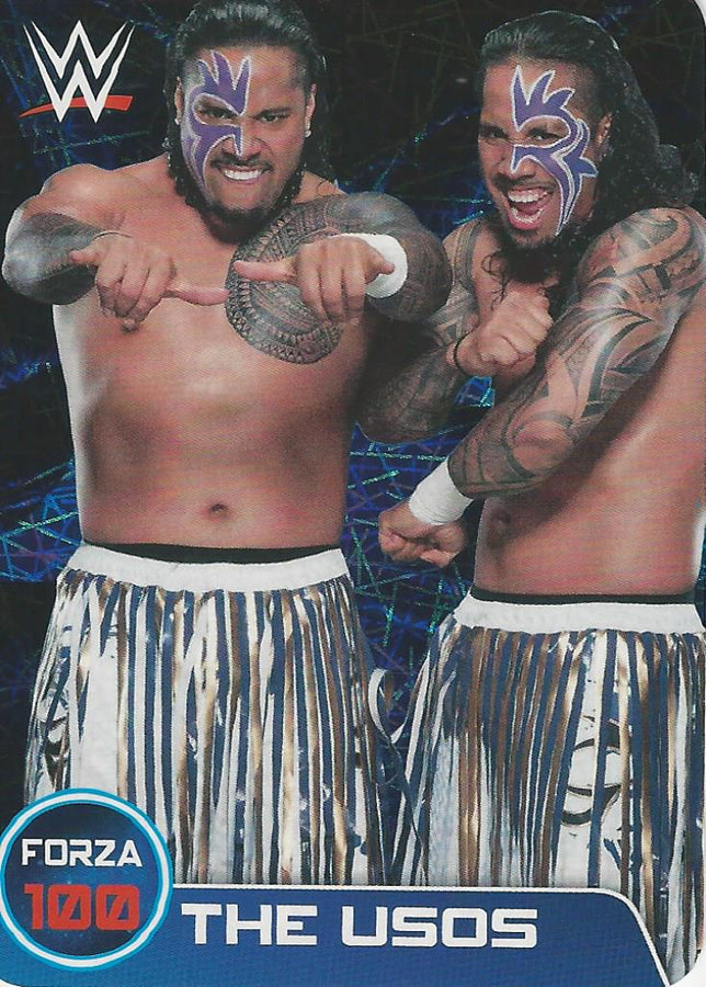 WWE Edibas Lamincards 2014 The Usos #59