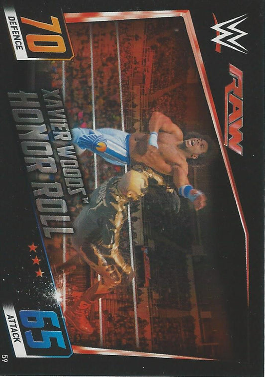 WWE Topps Slam Attax 2015 Then Now Forever Xavier Woods #59