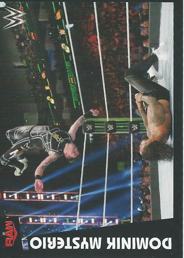 WWE Panini 2022 Sticker Collection Dominik Mysterio #59