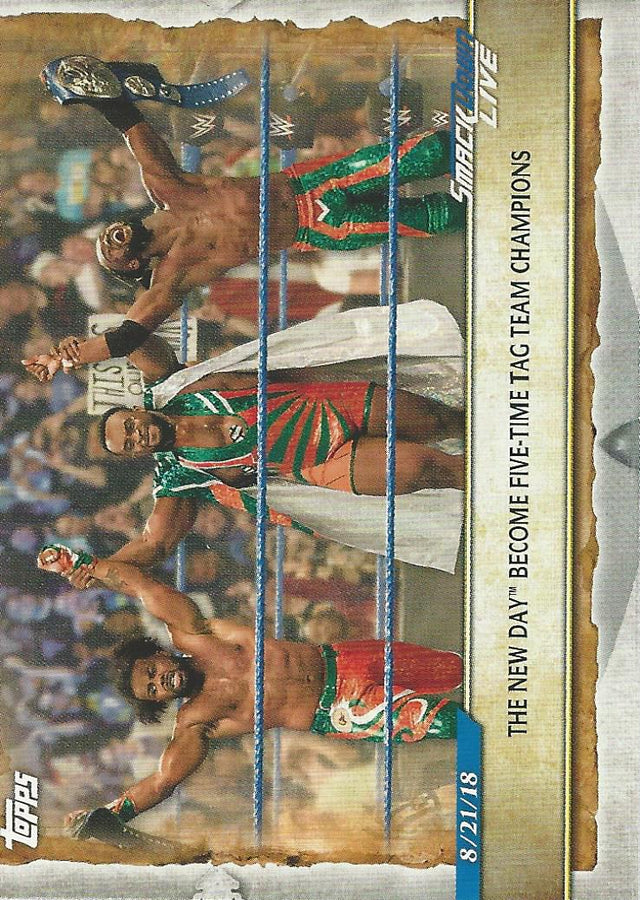 WWE Topps Road to Wrestlemania 2020 New Day #59