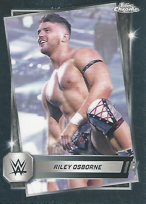 WWE Topps Chrome 2025 Trading Cards Riley Osbourne No.59 PW Catalog