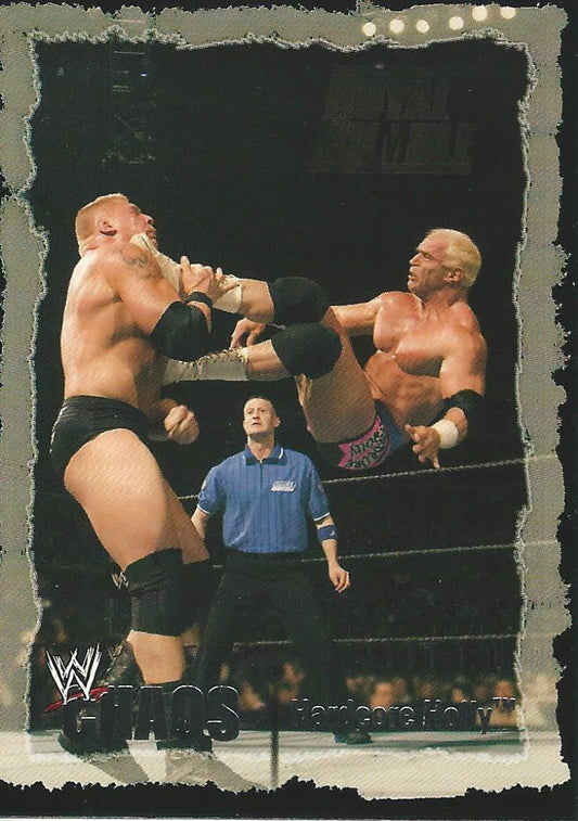WWE Fleer Chaos 2004 Hardcore Holly #59