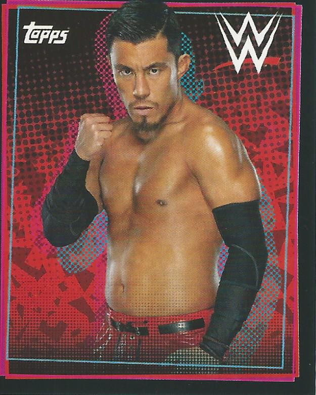 WWE Topps Road to Wrestlemania Stickers 2021 Akira Tozawa #59