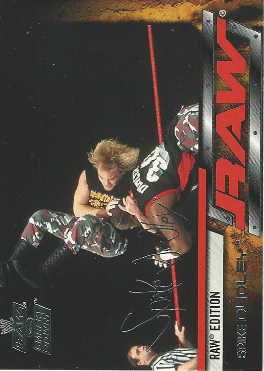 WWE Fleer Raw vs Smackdown 2002 Spike Dudley #59