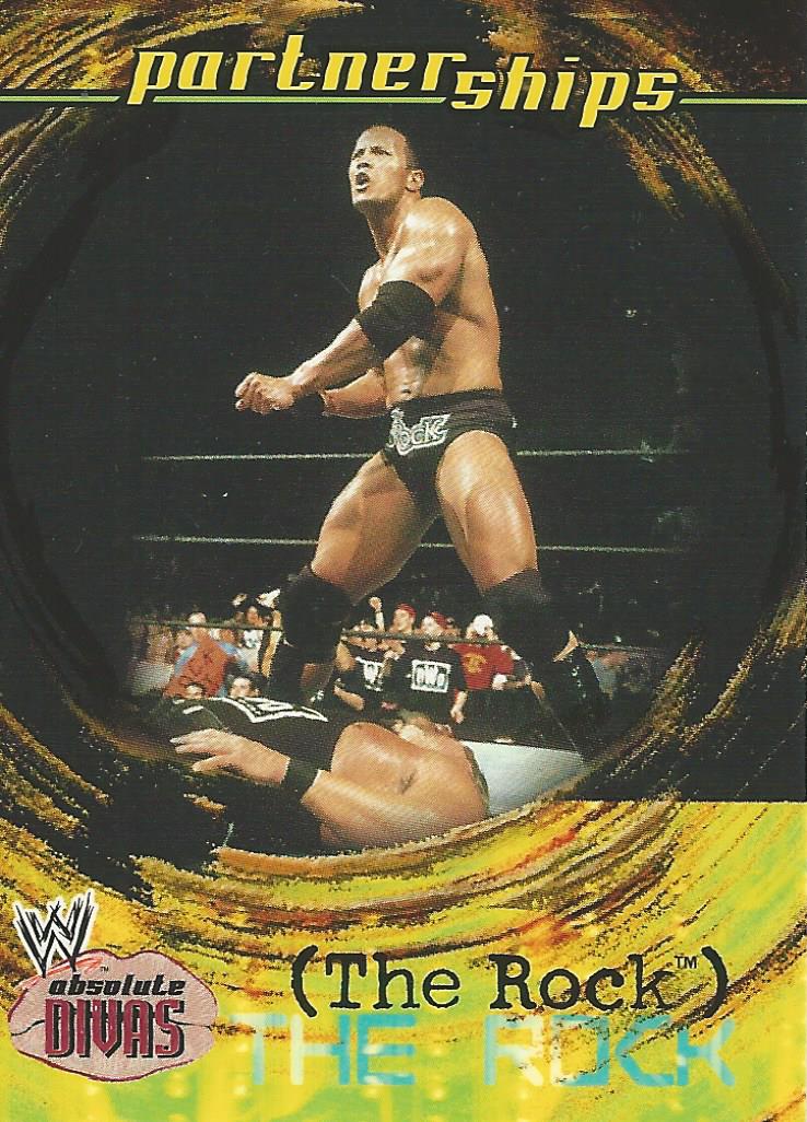 WWE Fleer Absolute Divas 2002 The Rock #59