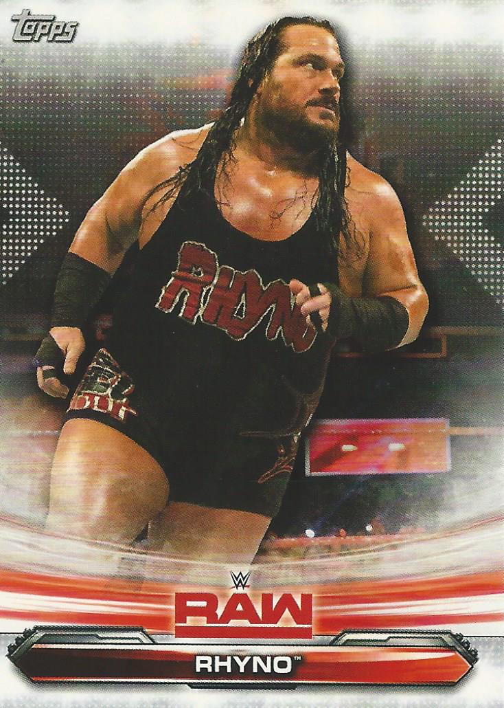 WWE Topps Raw 2019 Rhyno #59