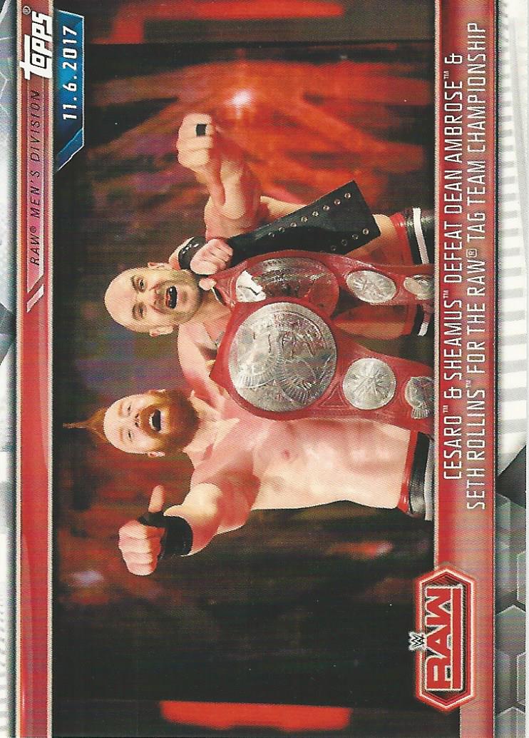 WWE Topps Champions 2019 The Bar #9