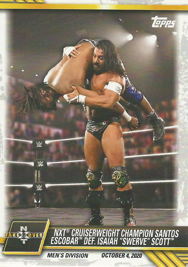 WWE Topps NXT 2021 Santos Escobar #73