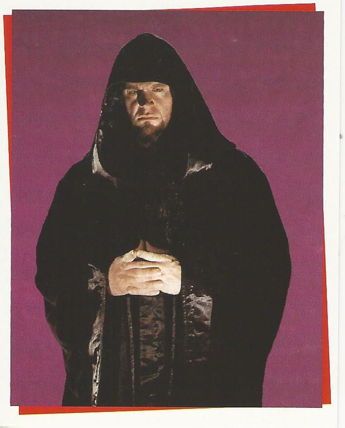 WWF Smackdown Stickers 2000 Undertaker #59