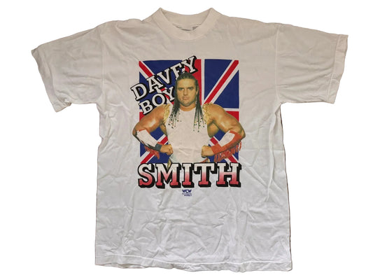 1993 WCW “British Bulldog” Davey Boy Smith T-Shirt Pwcatalog