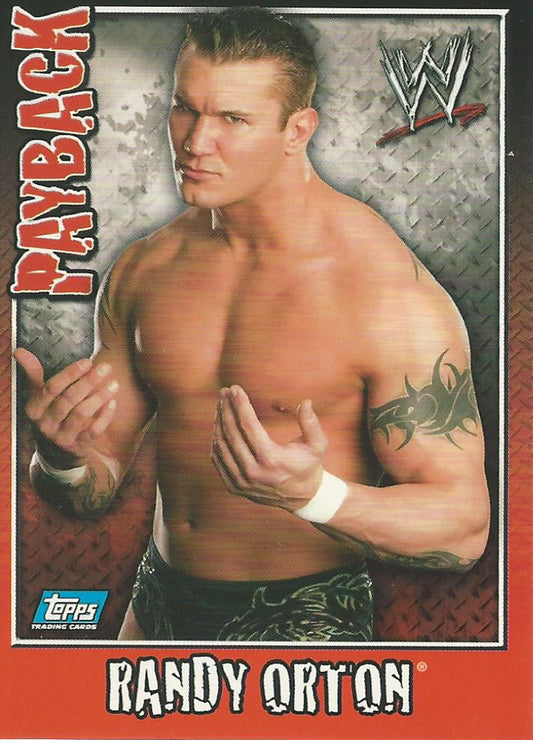 WWE Topps Payback 2006 Randy Orton #5