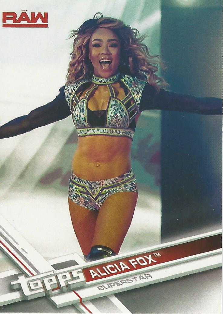 WWE Topps Then Now Forever 2017 Alicia Fox #105