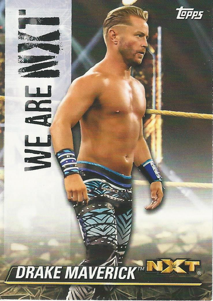 WWE Topps NXT 2021 Drake Maverick NXT-14 trading card PW Catalog