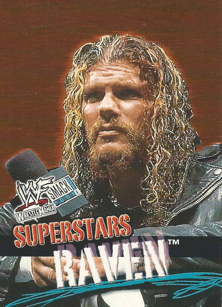 WWF Fleer Wrestlemania 2001 Raven #5