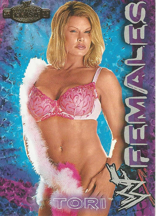 WWF Fleer Championship Clash 2001 Tori WF 9 of 9 trading card PW Catalog