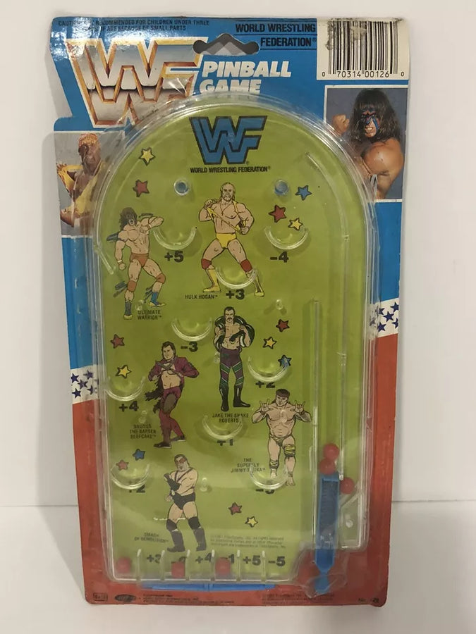 WWF Pinball Ultimate Warrior & Hulk Hogan 1991 PWcatalog