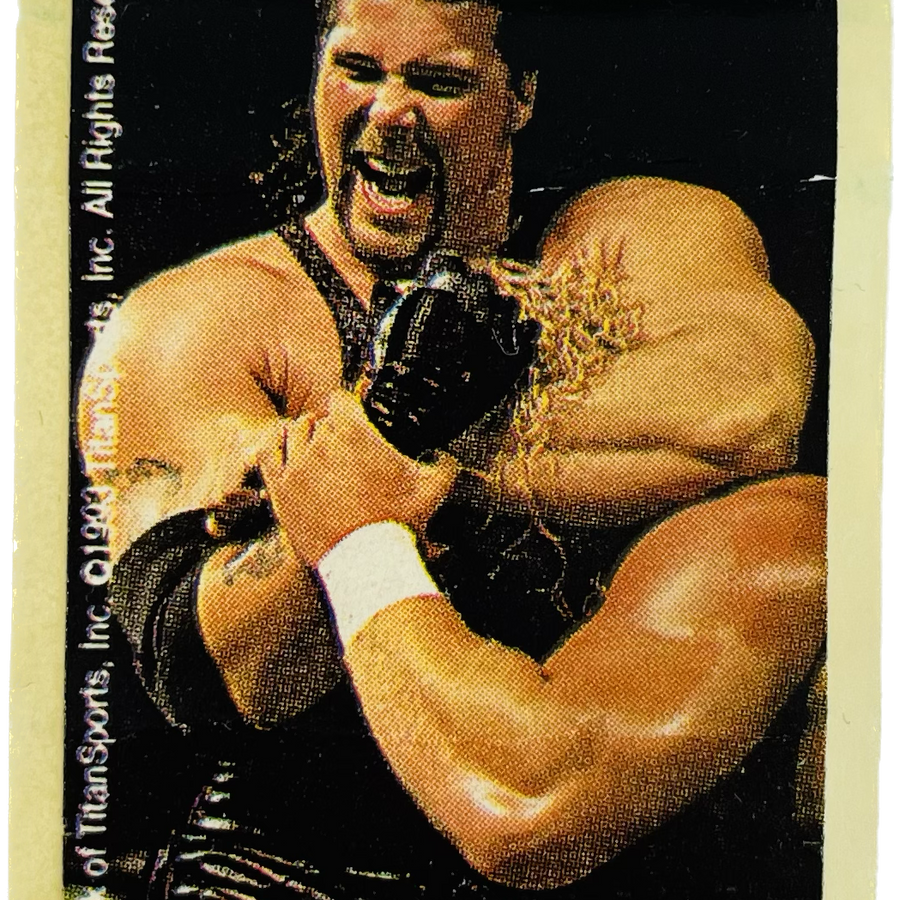 WWF Dunkin Bubble Gum Stickers (1993) No. 5 Diesel PW Catalog
