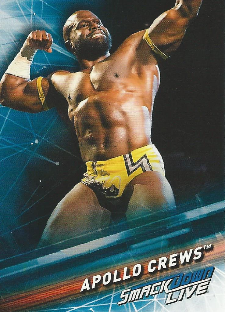 WWE Topps Smackdown 2019 Apollo Crews #5