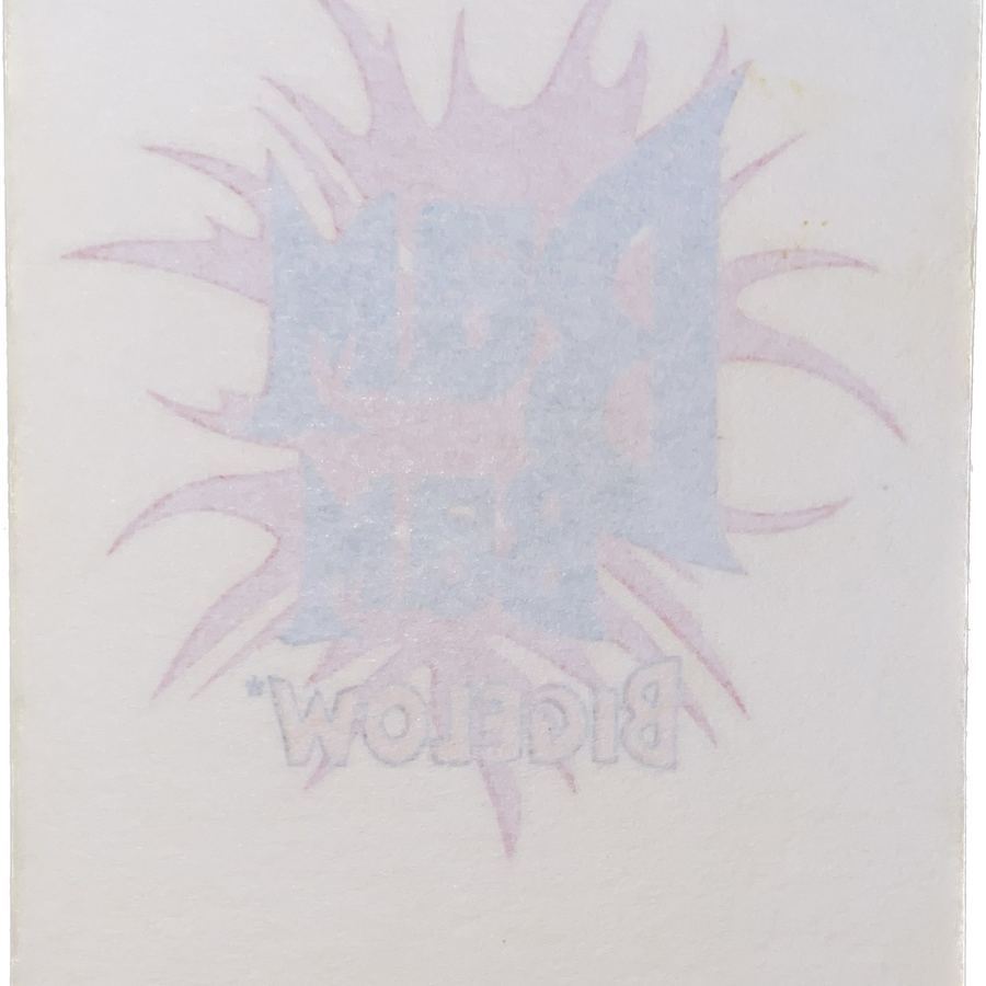 WWF Tattoos 1994 Bam Bam Bigelow Logo from Germany Pwcatalog