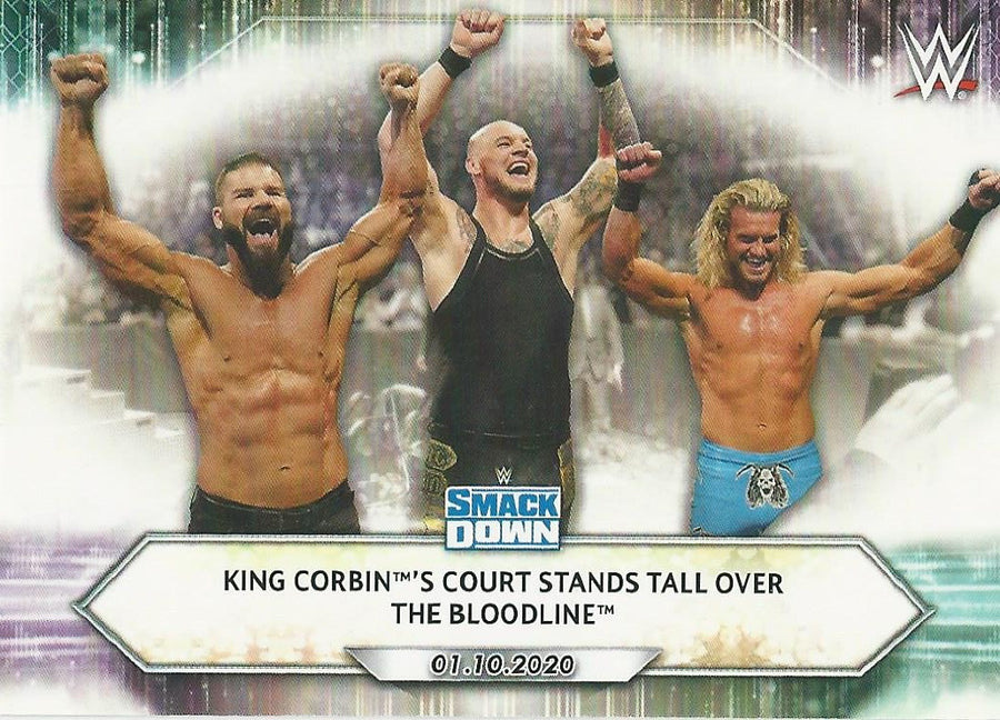 WWE Topps 2021 Bobby Roode Baron Corbin Dolph Ziggler #5