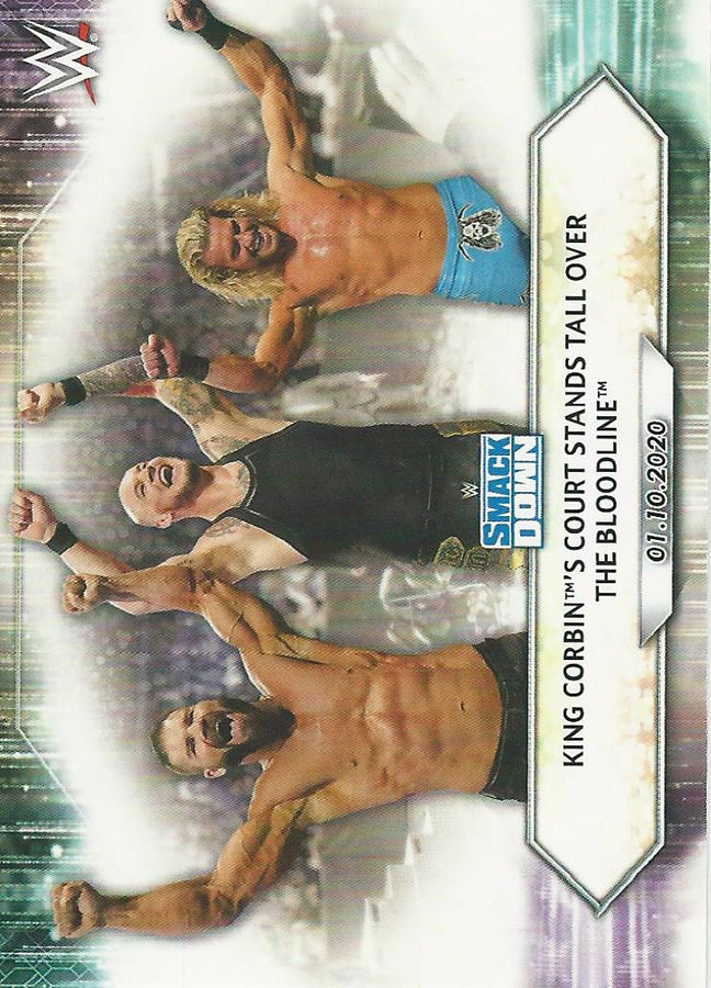 WWE Topps 2021 Bobby Roode Baron Corbin Dolph Ziggler #5