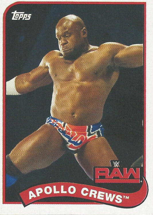 WWE Topps Heritage 2018 Apollo Crews #5