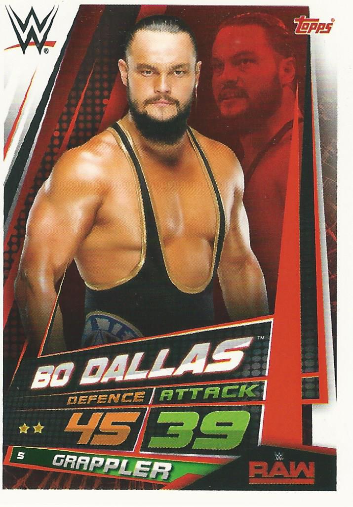 WWE Topps Slam Attax Universe 2019 Bo Dallas #5