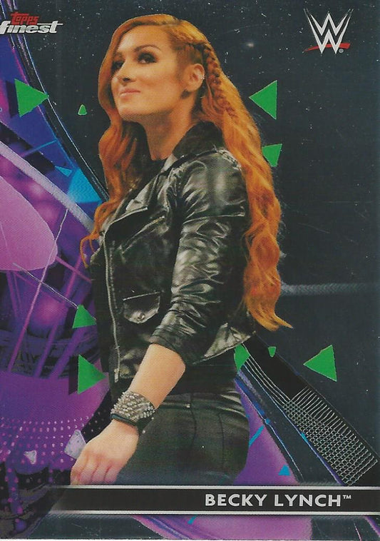 WWE Topps Finest 2021 Becky Lynch #5