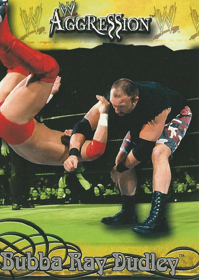 WWE Fleer Aggression 2003 Bubba Ray Dudley #5