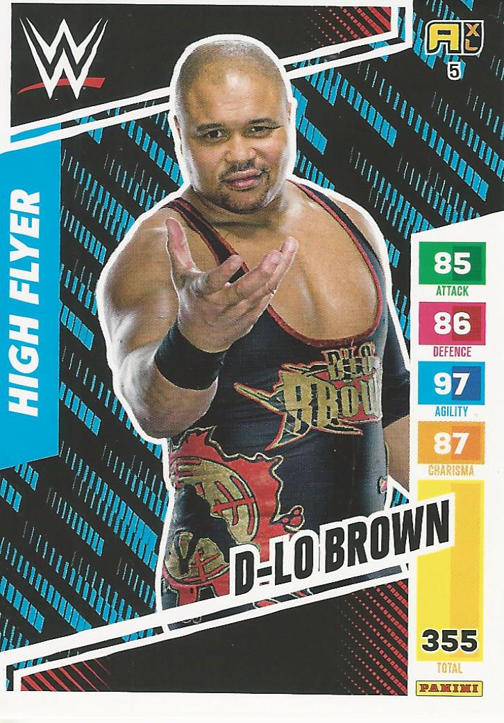 WWE Panini XL Adrenalyn 2024 D-Lo Brown #5