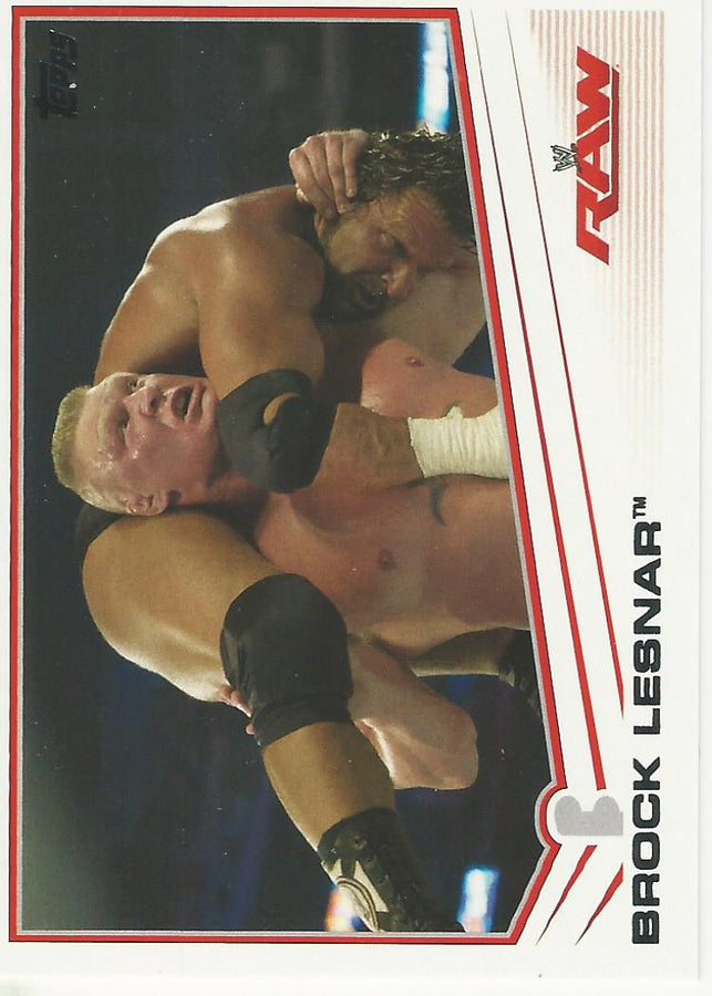 WWE Topps 2013 Brock Lesnar #5