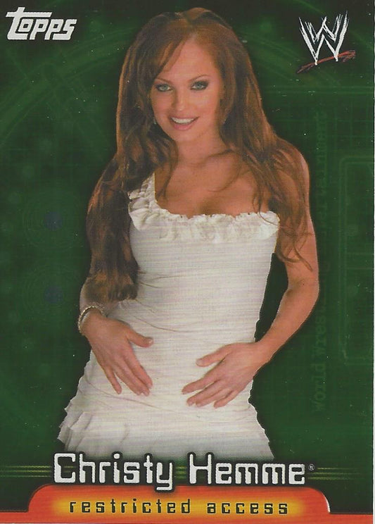WWE Topps Insider 2006 Christy Hemme #5