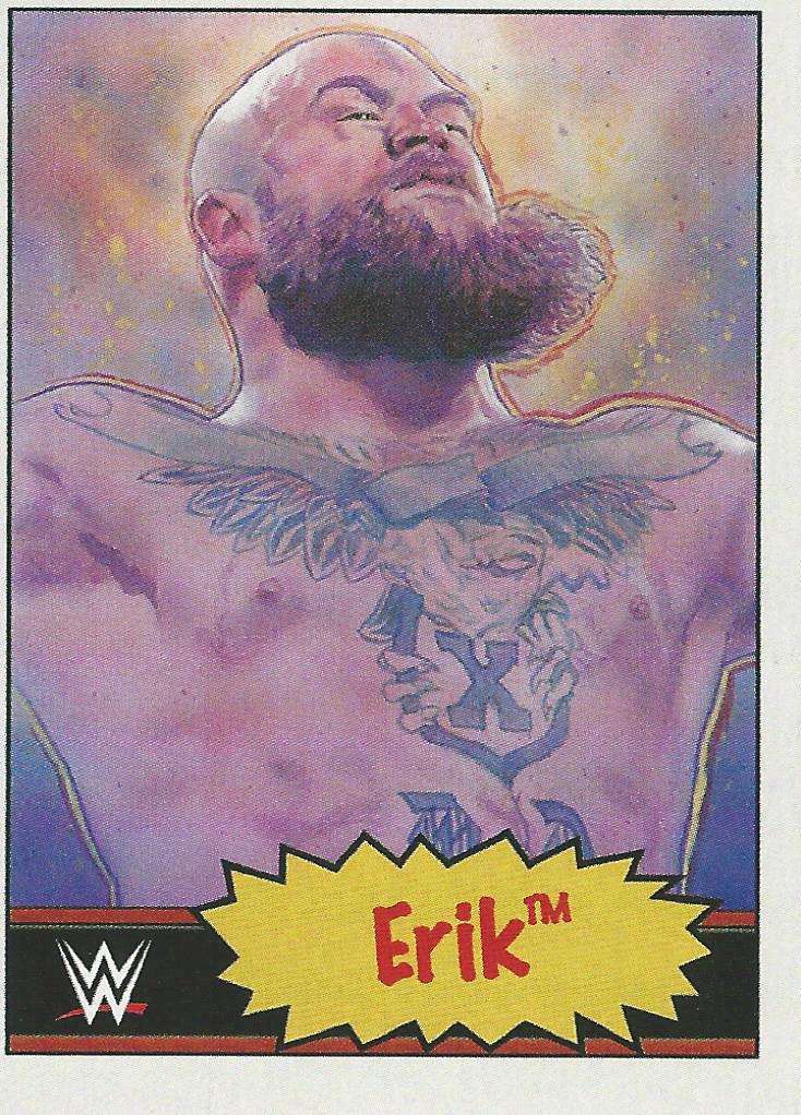 WWE Topps Living Set 2021 Erik #5