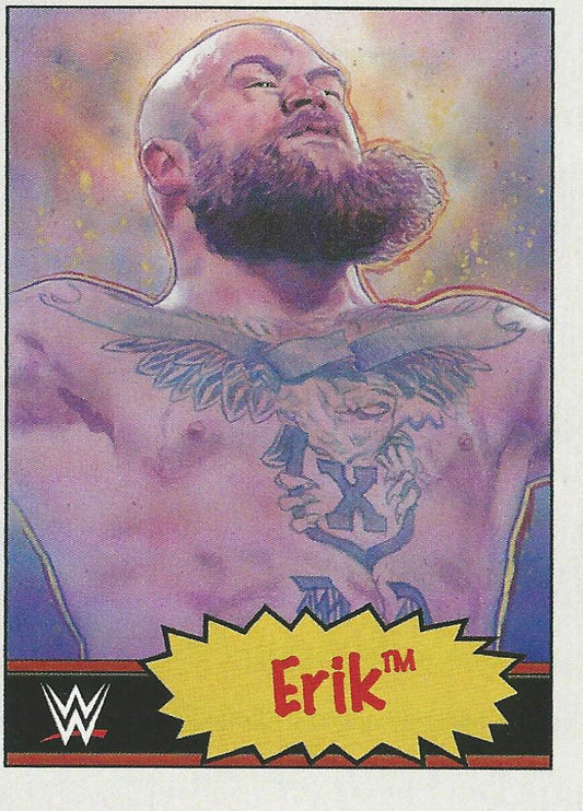 WWE Topps Living Set 2021 Erik #5
