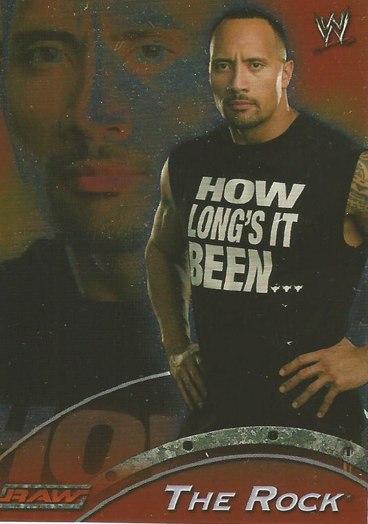 WWE Topps Apocalypse 2004 The Rock R5 trading card PW Catalog
