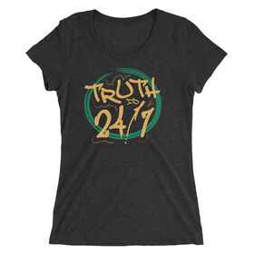 R-Truth "Truth is 24/7 Graffiti" Women's Tri-Blend T-Shirt