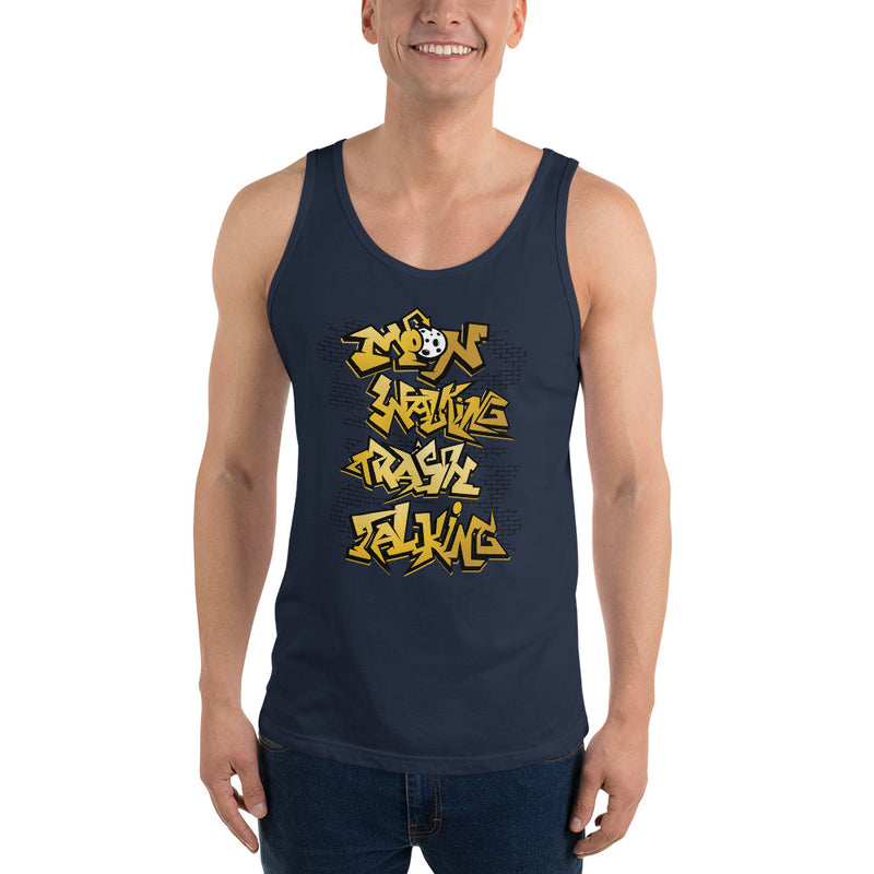 Carmella "Moon Walking, Trash Talking Graffiti" Unisex Tank Top