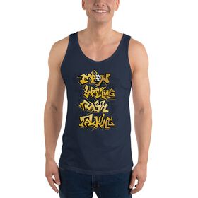 Carmella "Moon Walking, Trash Talking Graffiti" Unisex Tank Top