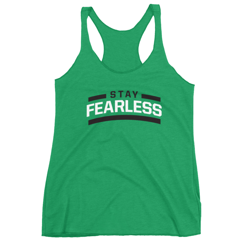 Nikki Bella "Stay Fearless" Women's Racerback Tank Top