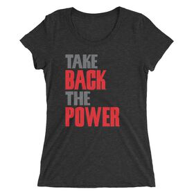 Sami Zayn "Take Back The Power" Women's Tri-Blend T-Shirt