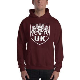 NXT UK Logo Pullover Hoodie Sweatshirt