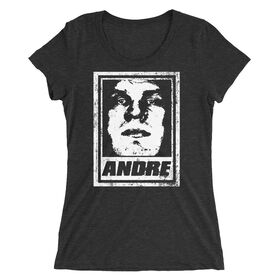 Andre the Giant "Street Art" Women's Tri-Blend T-Shirt
