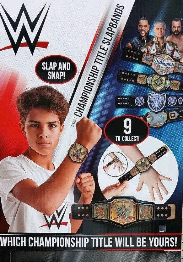 WWE Undertaker Legacy Title Slap Bands - Series 1 Blind Bag Pwcatalog